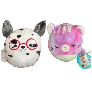 Flipamallow Caeli and Dustin Squishmallow